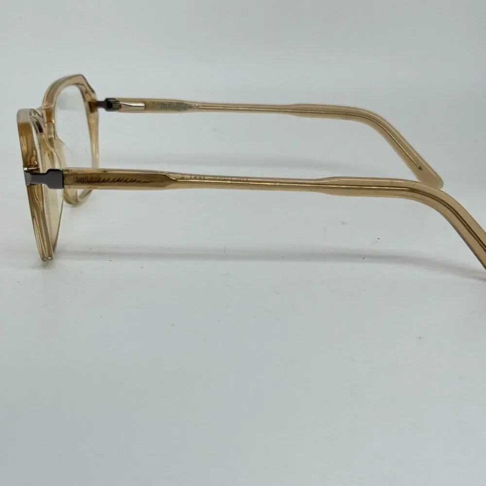 MŌ EYEWEAR “MOVE” 496A Beige Clear Eyeglasses Frame 52-16-145‎ H14078